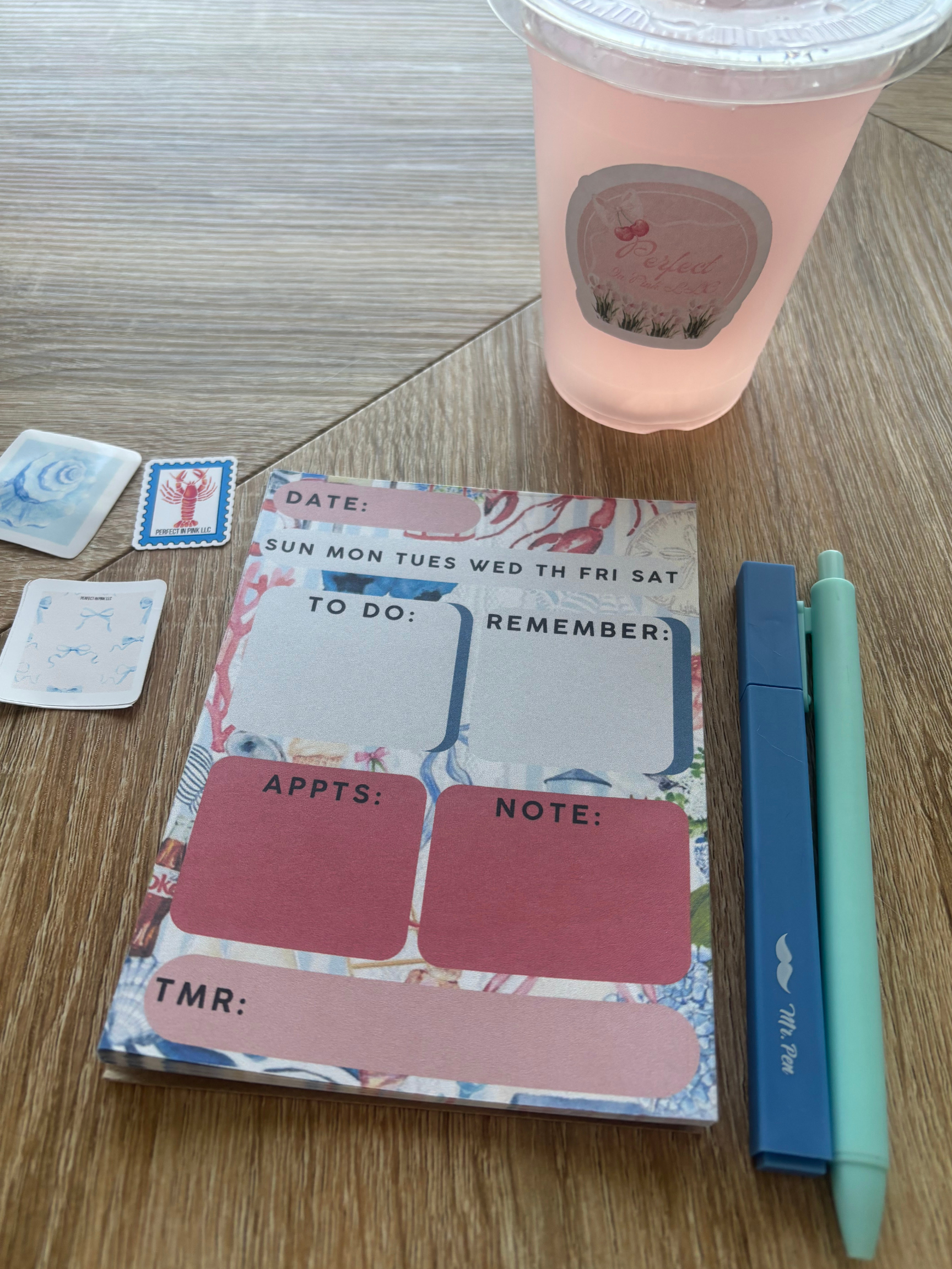 Summer To Do Notepad