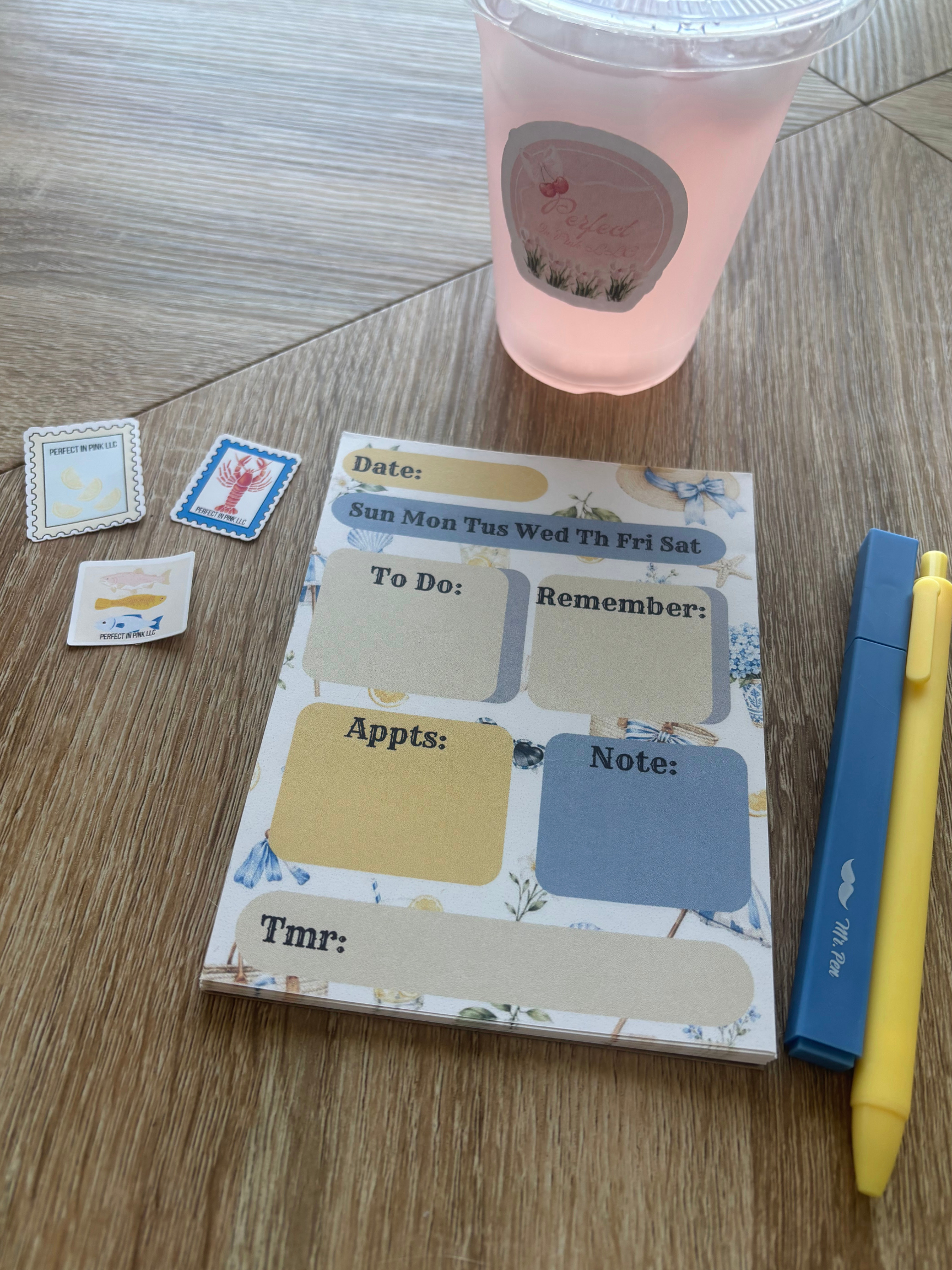 Summer To Do Notepad