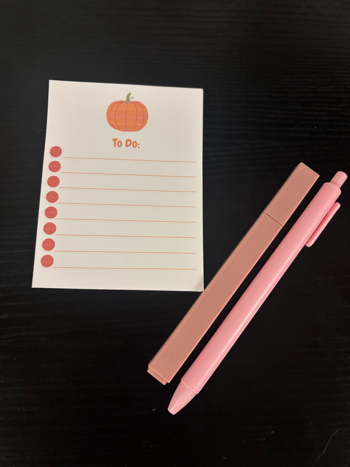Small To Do list pad