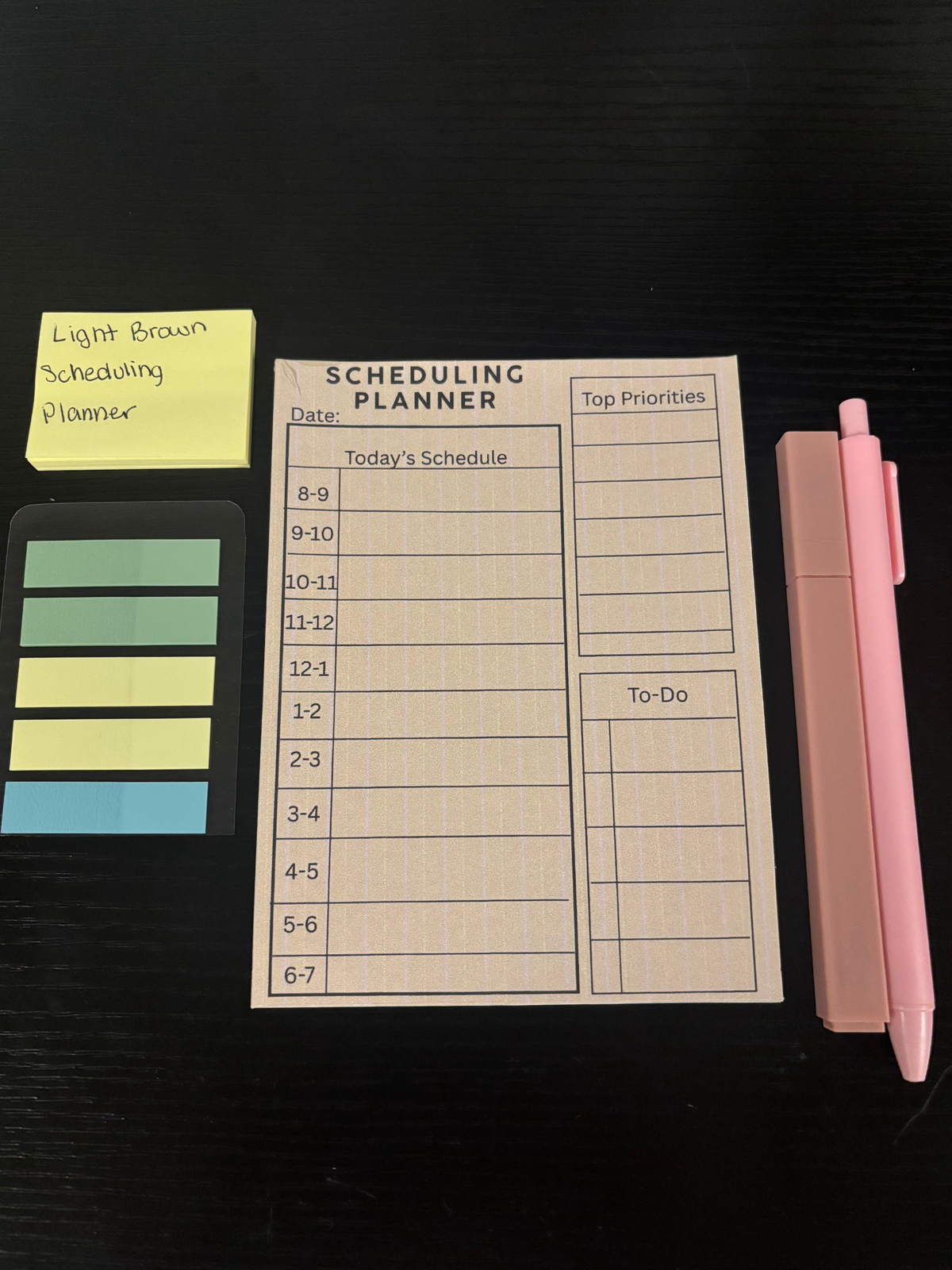 Scheduling Planner