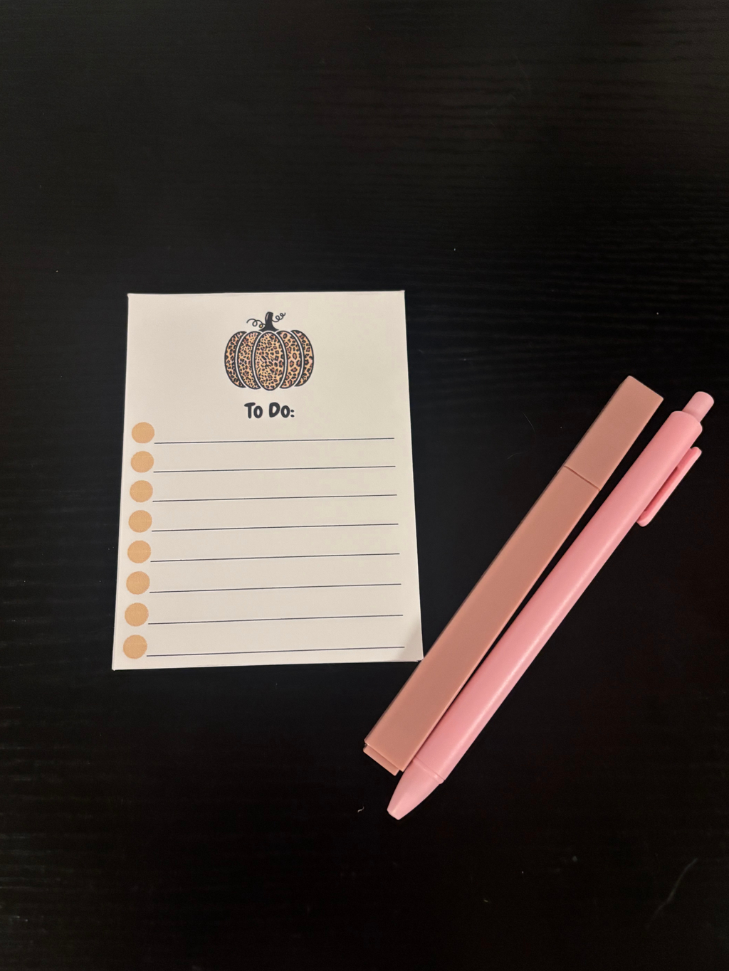 Small To Do list pad