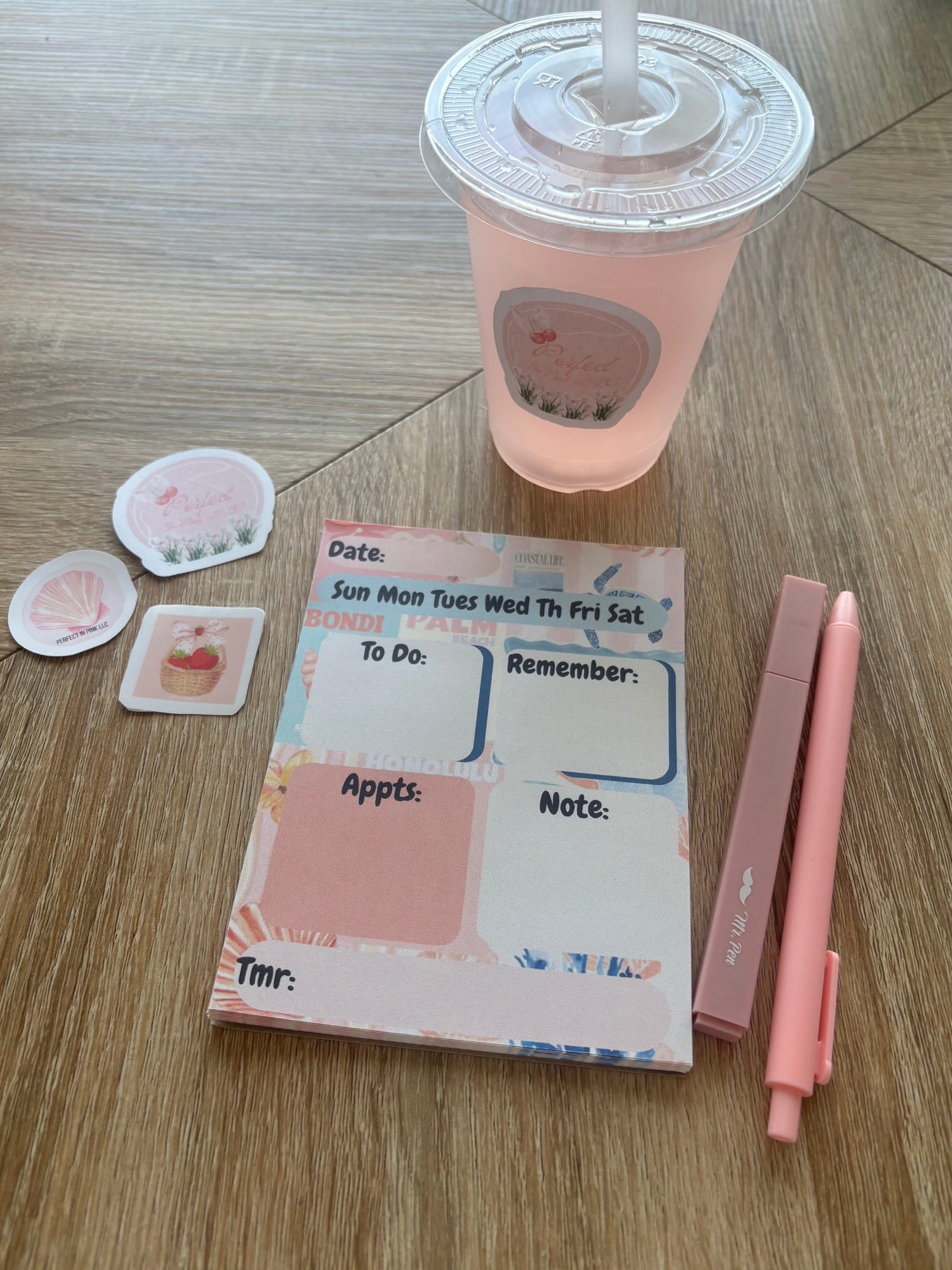 Summer To Do Notepad