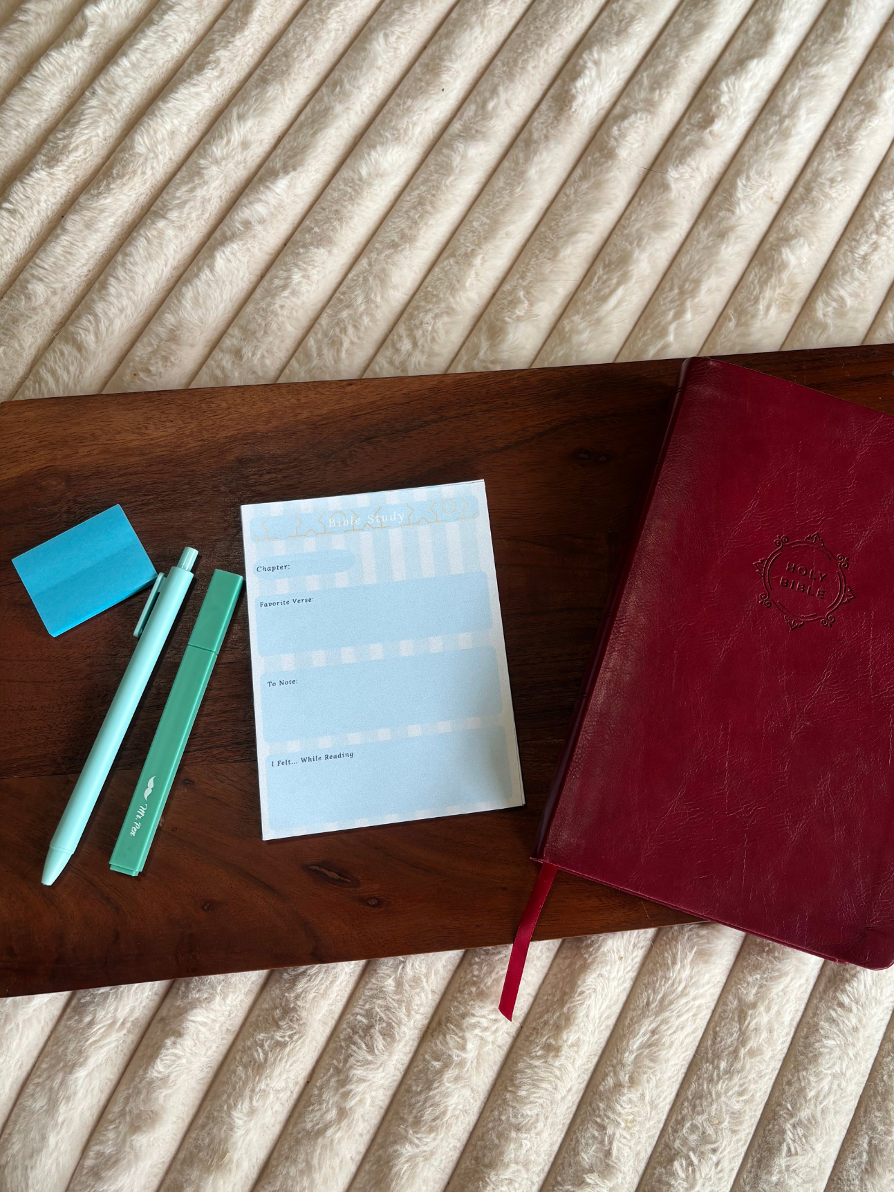 Bible Study Note Pad