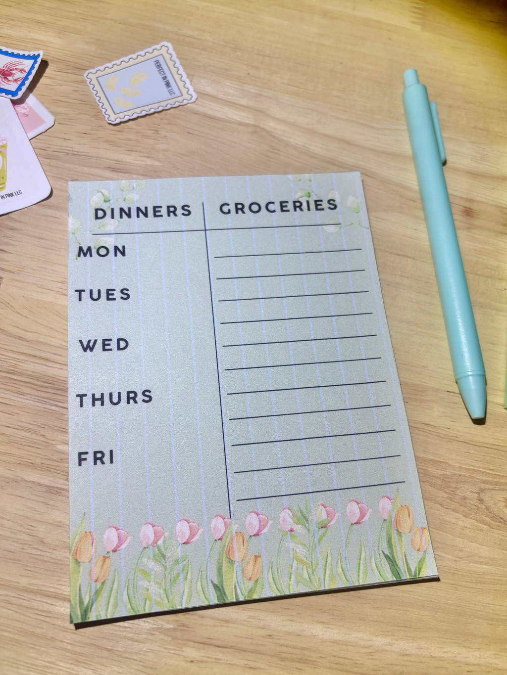 Dinner and Groceries List