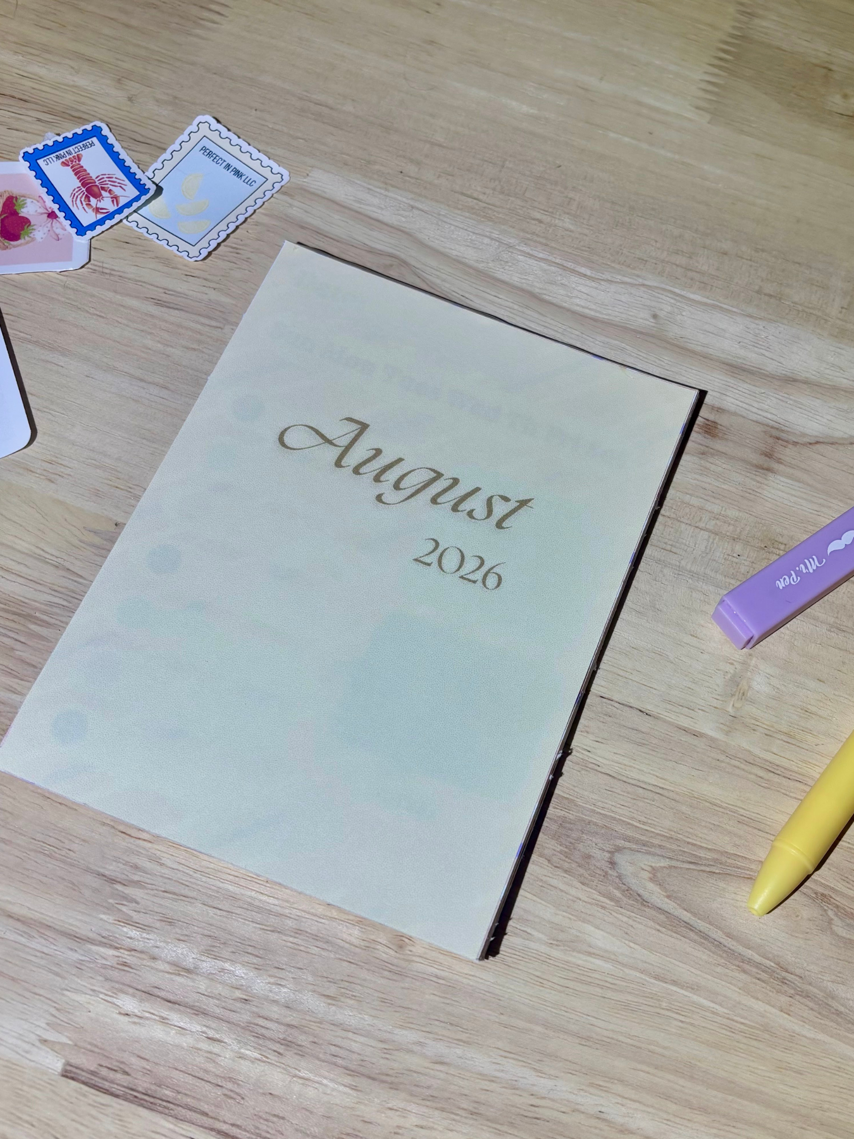 August Planner
