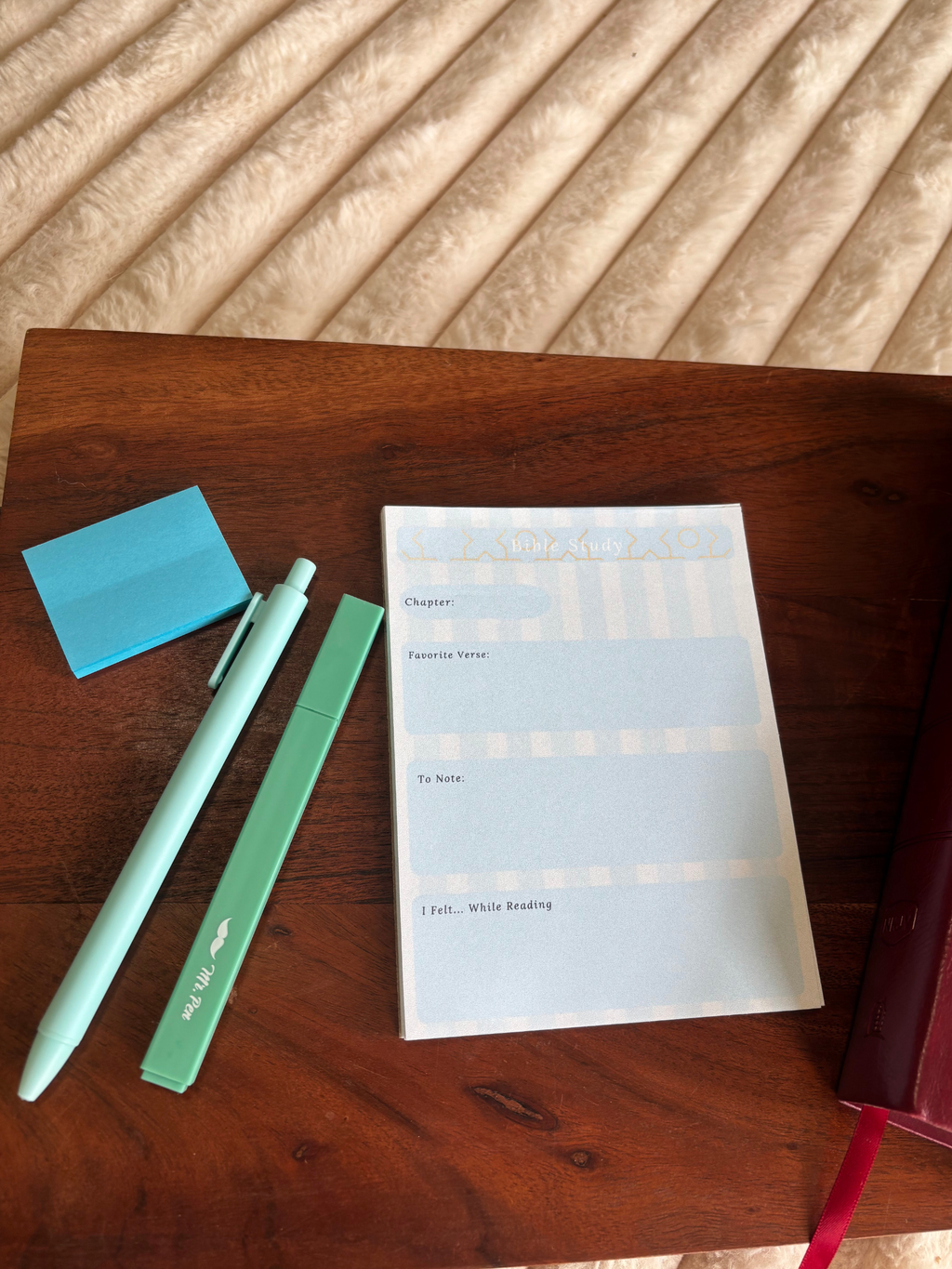 Bible Study Note Pad