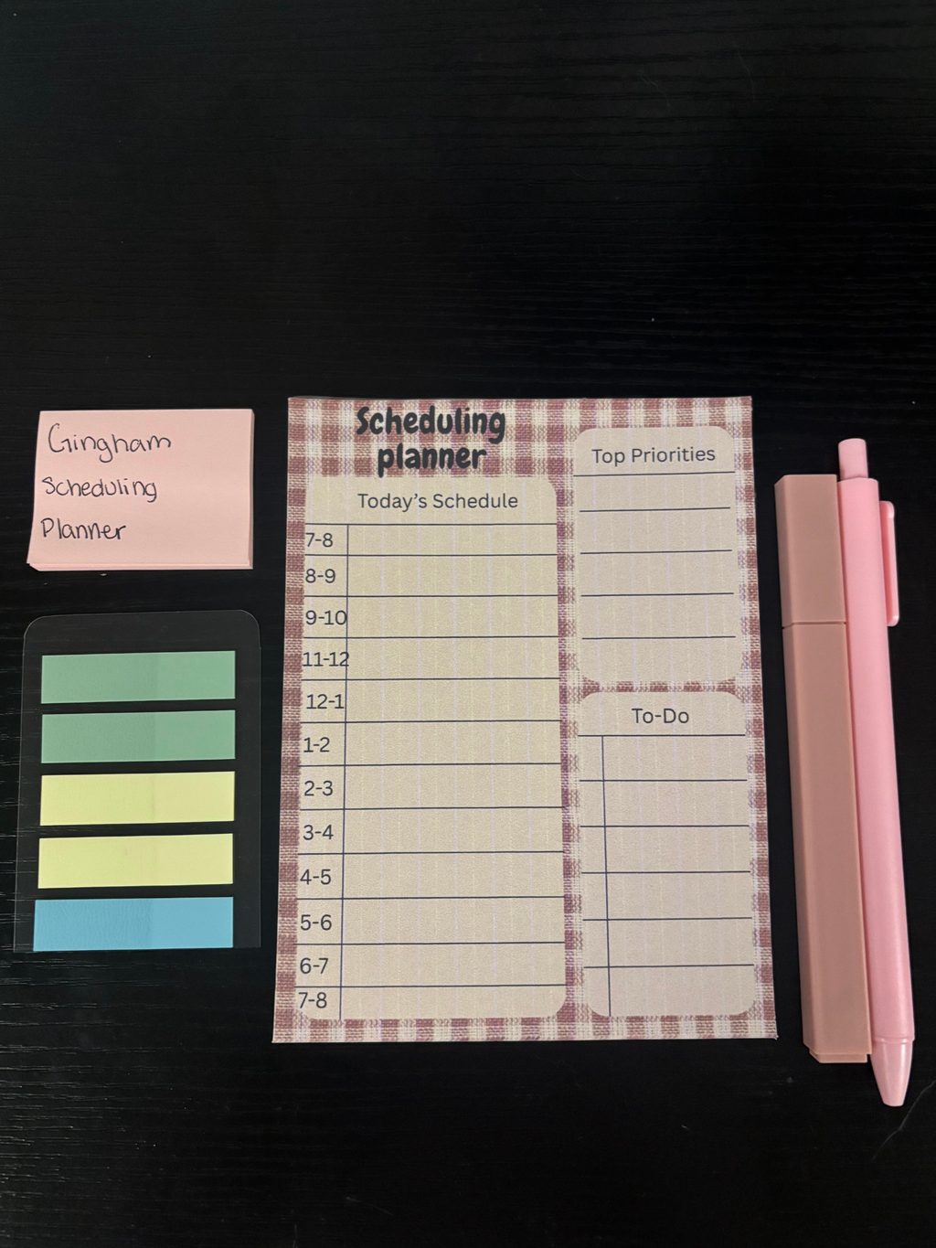 Scheduling Planner