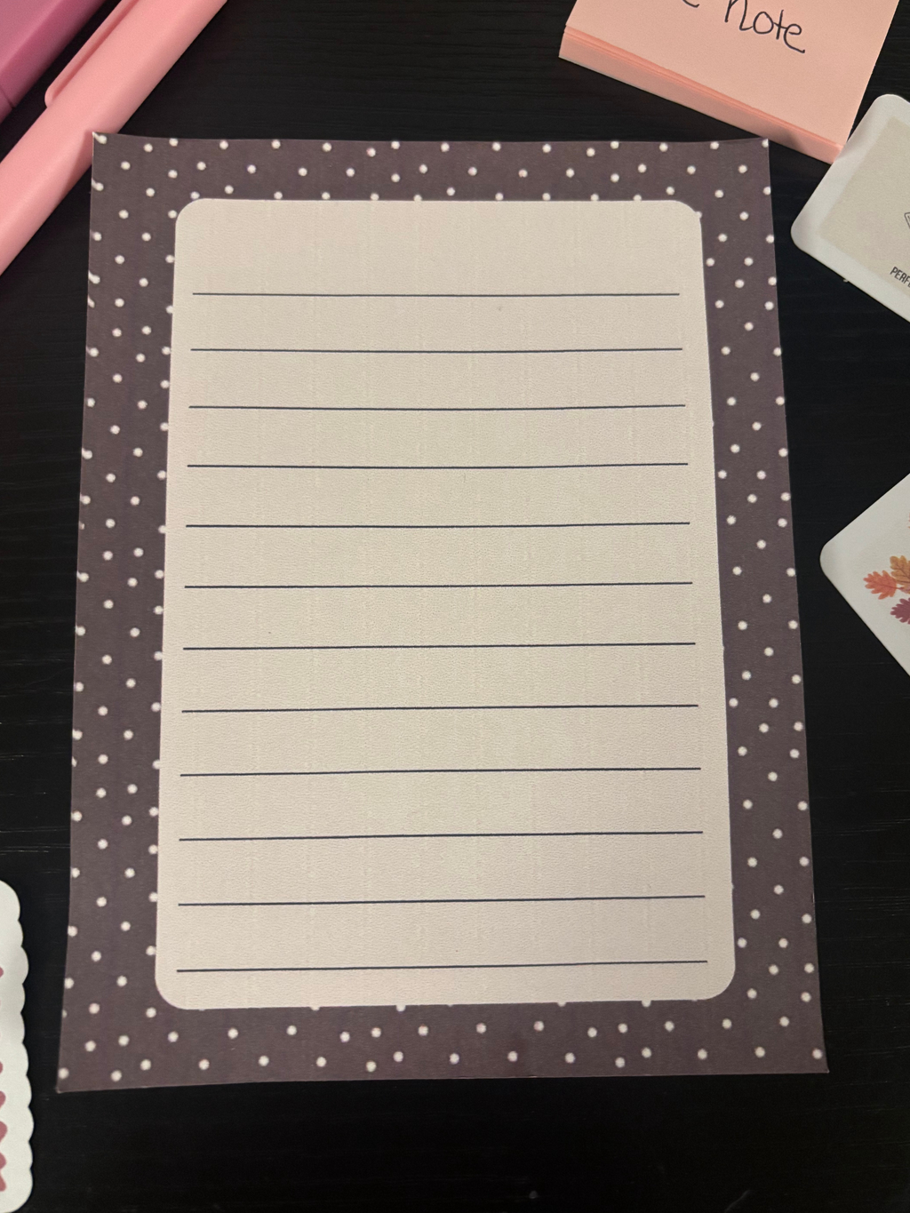 Basic  Note Pad