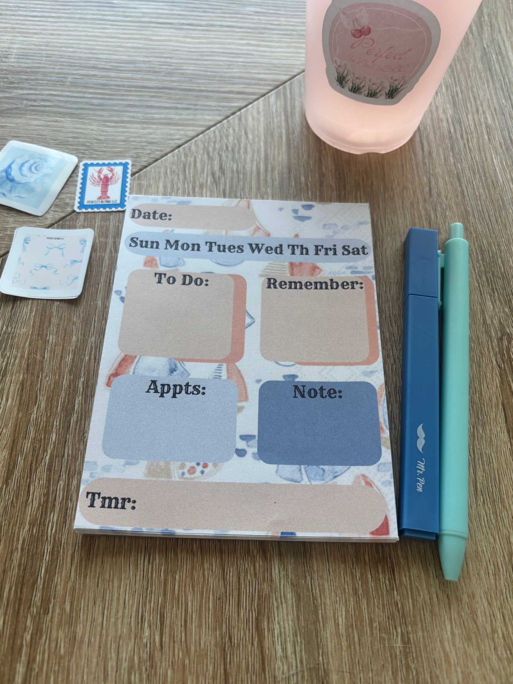 Summer To Do Notepad