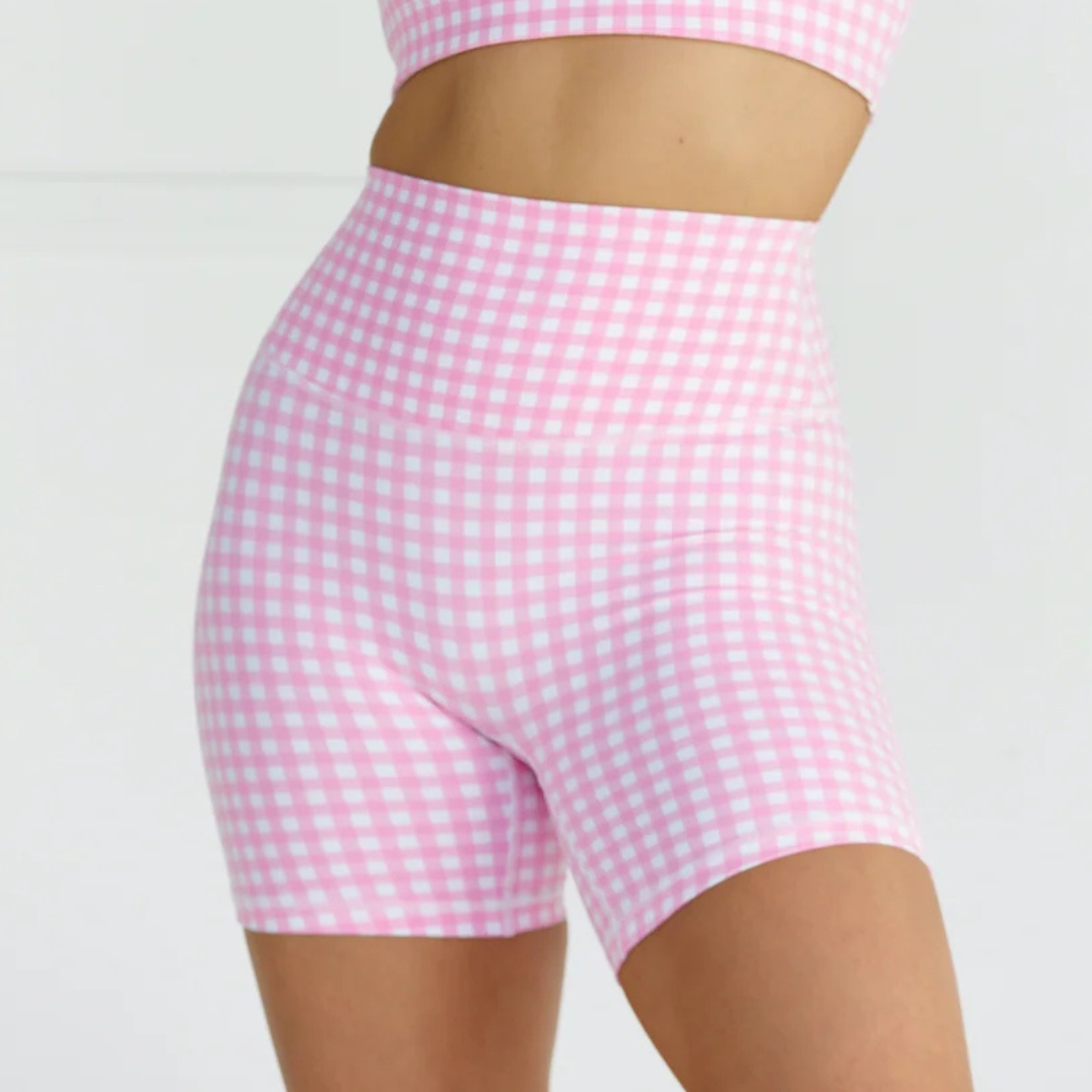 Pre-Order!!! Women's Gingham Print Athletic Shorts