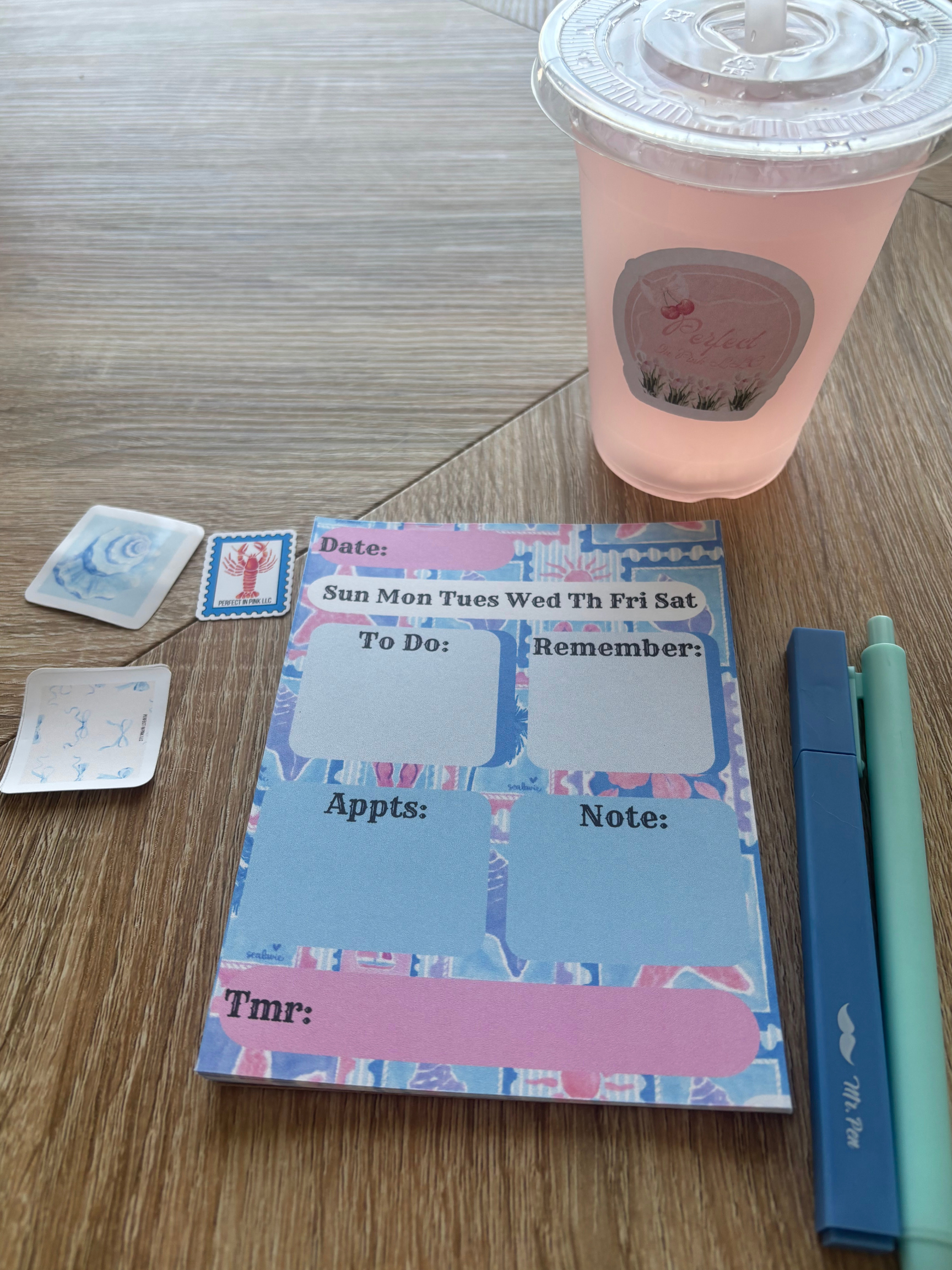 Summer To Do Notepad