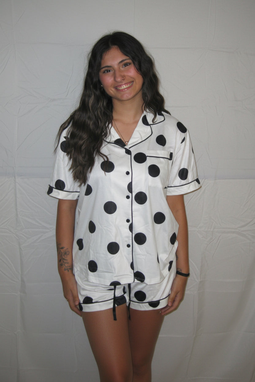 Polkadot Pajama Set