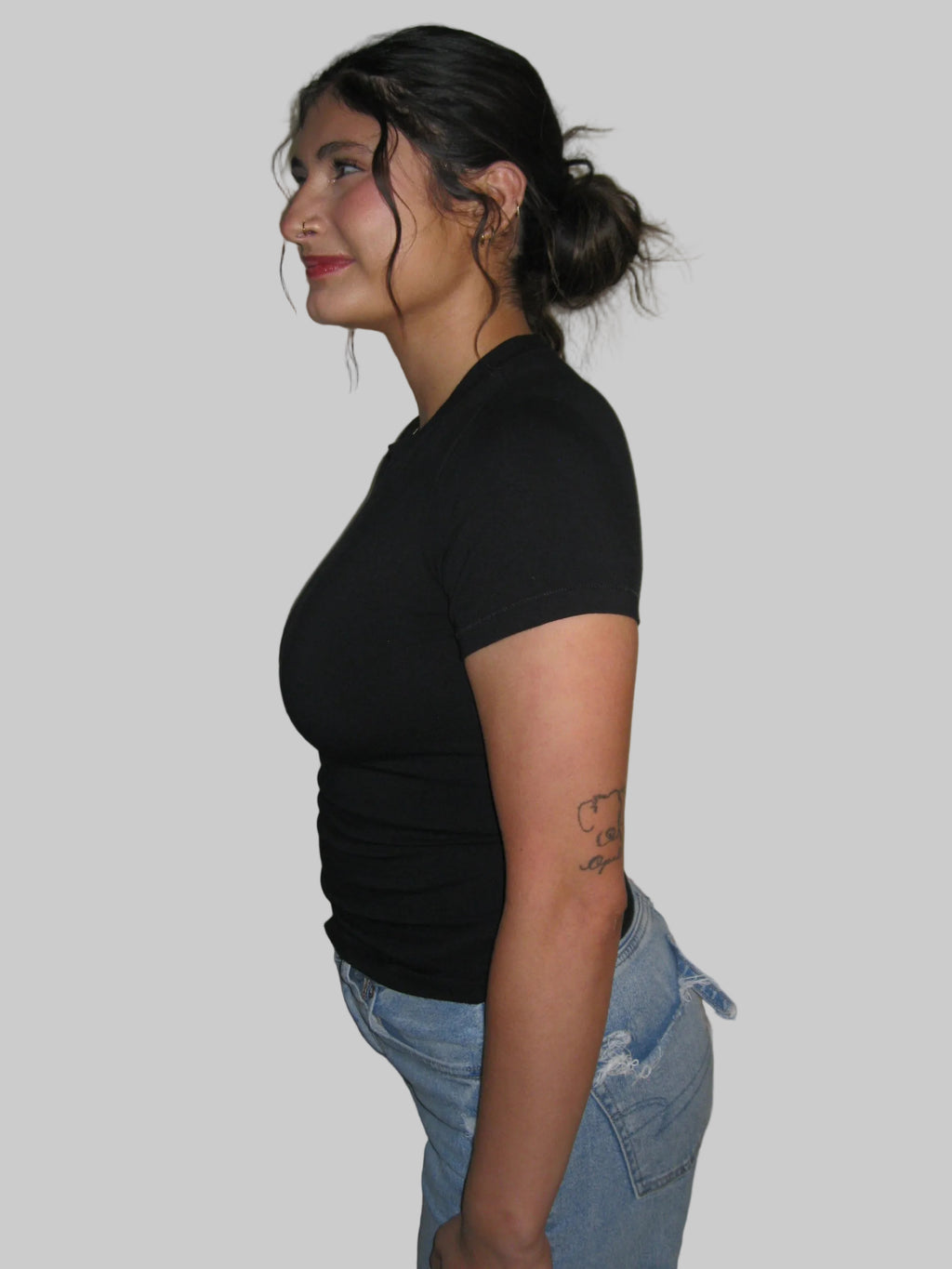 Women's Tight Basic Baby Tee-Shirt