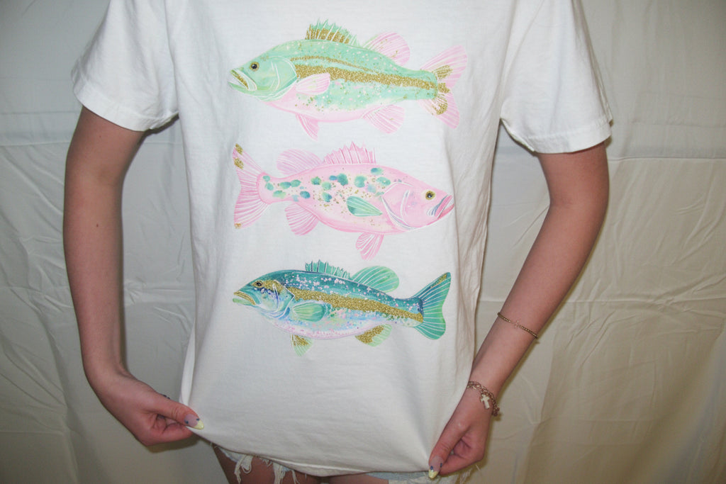 Fish Graphic Tee-Shirt