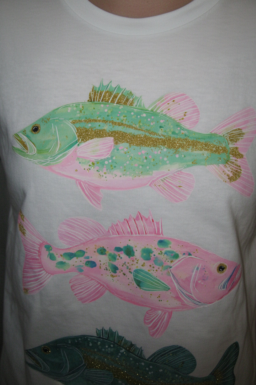 Fish Graphic Tee-Shirt
