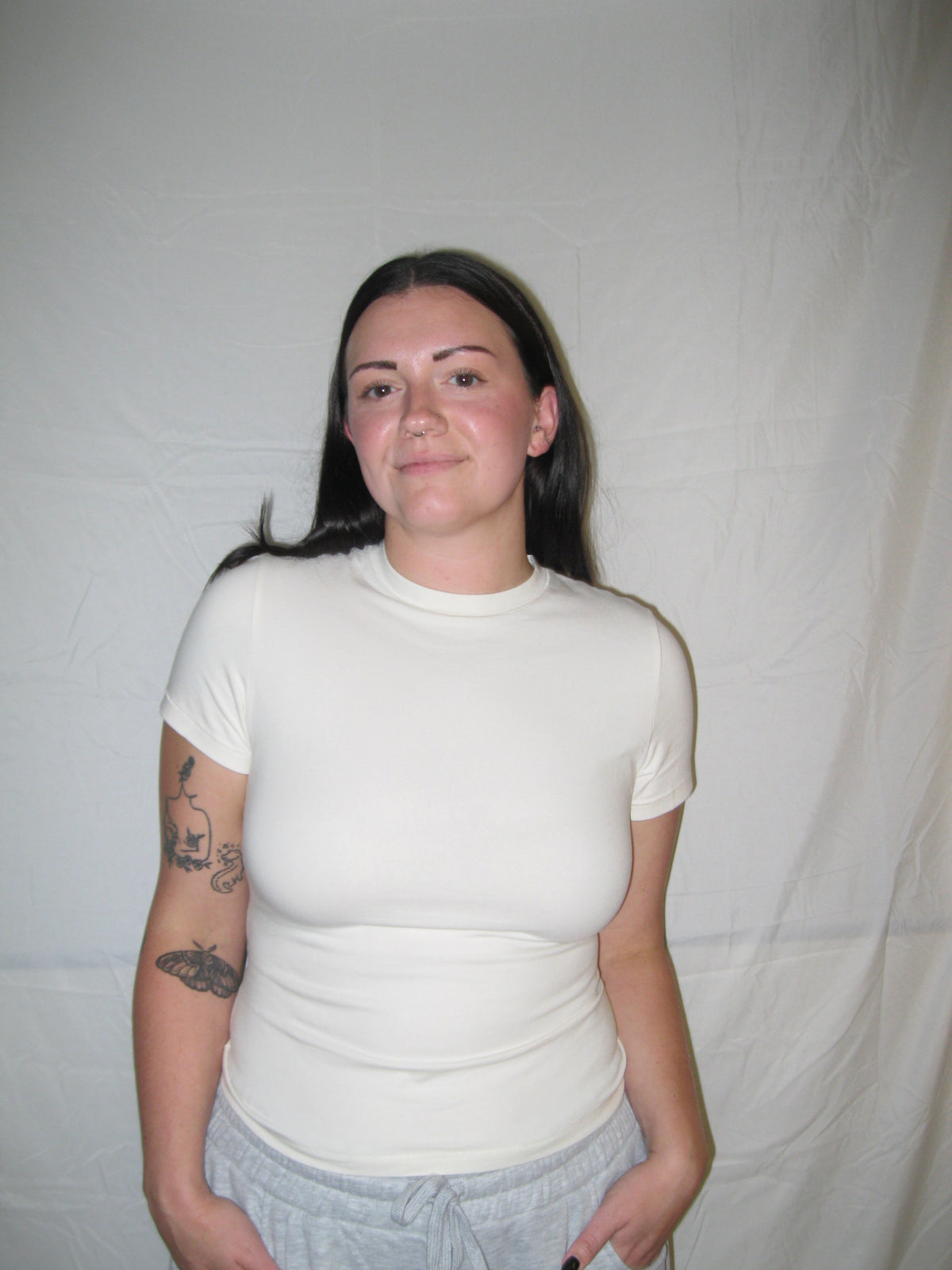 Women's Tight Basic Baby Tee-Shirt