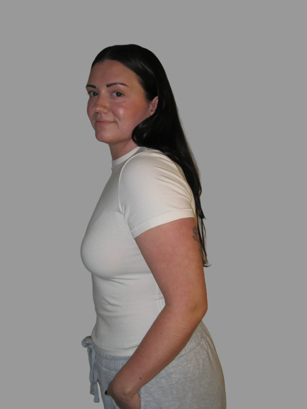 Women's Tight Basic Baby Tee-Shirt