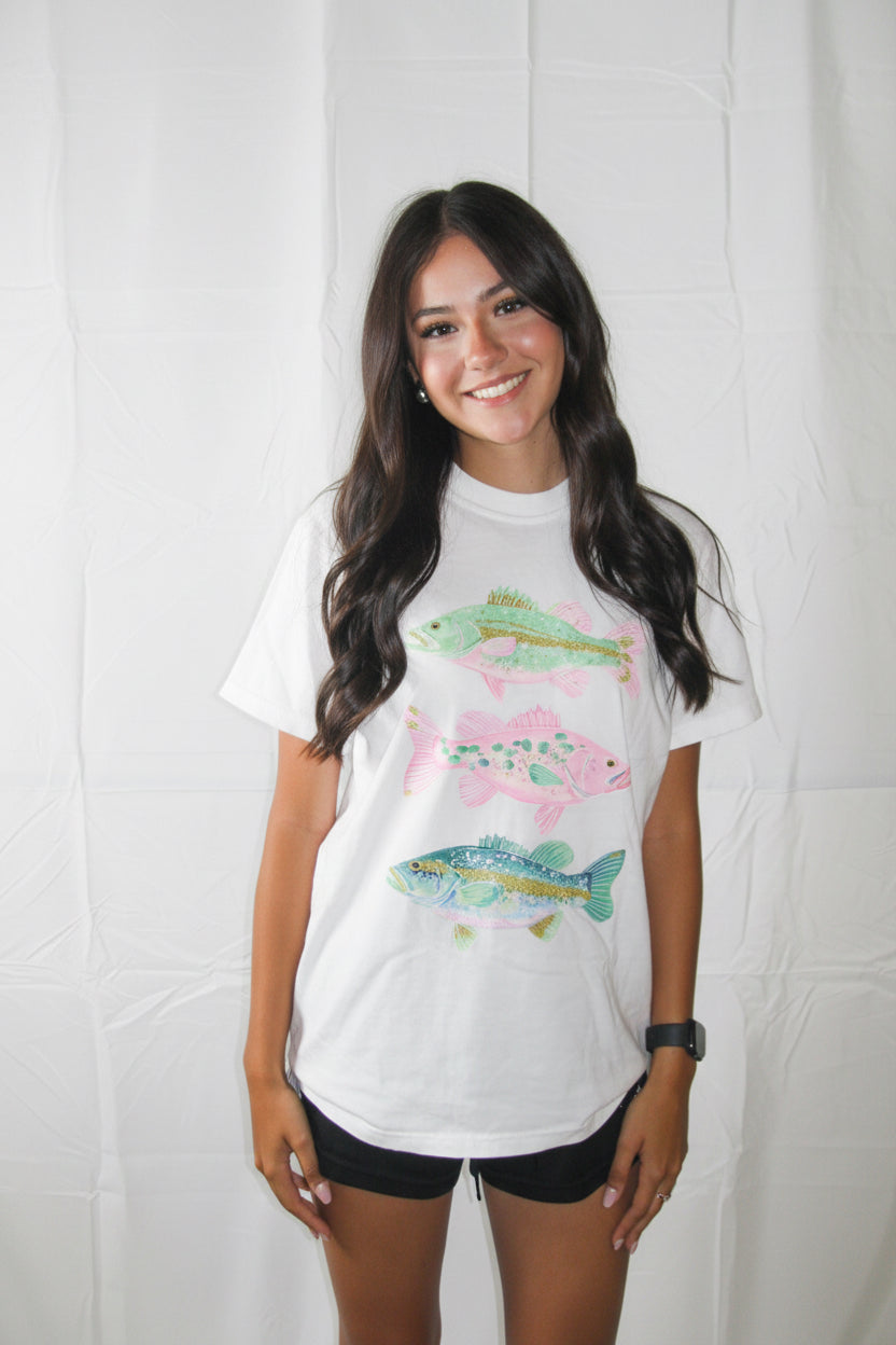 Fish Graphic Tee-Shirt