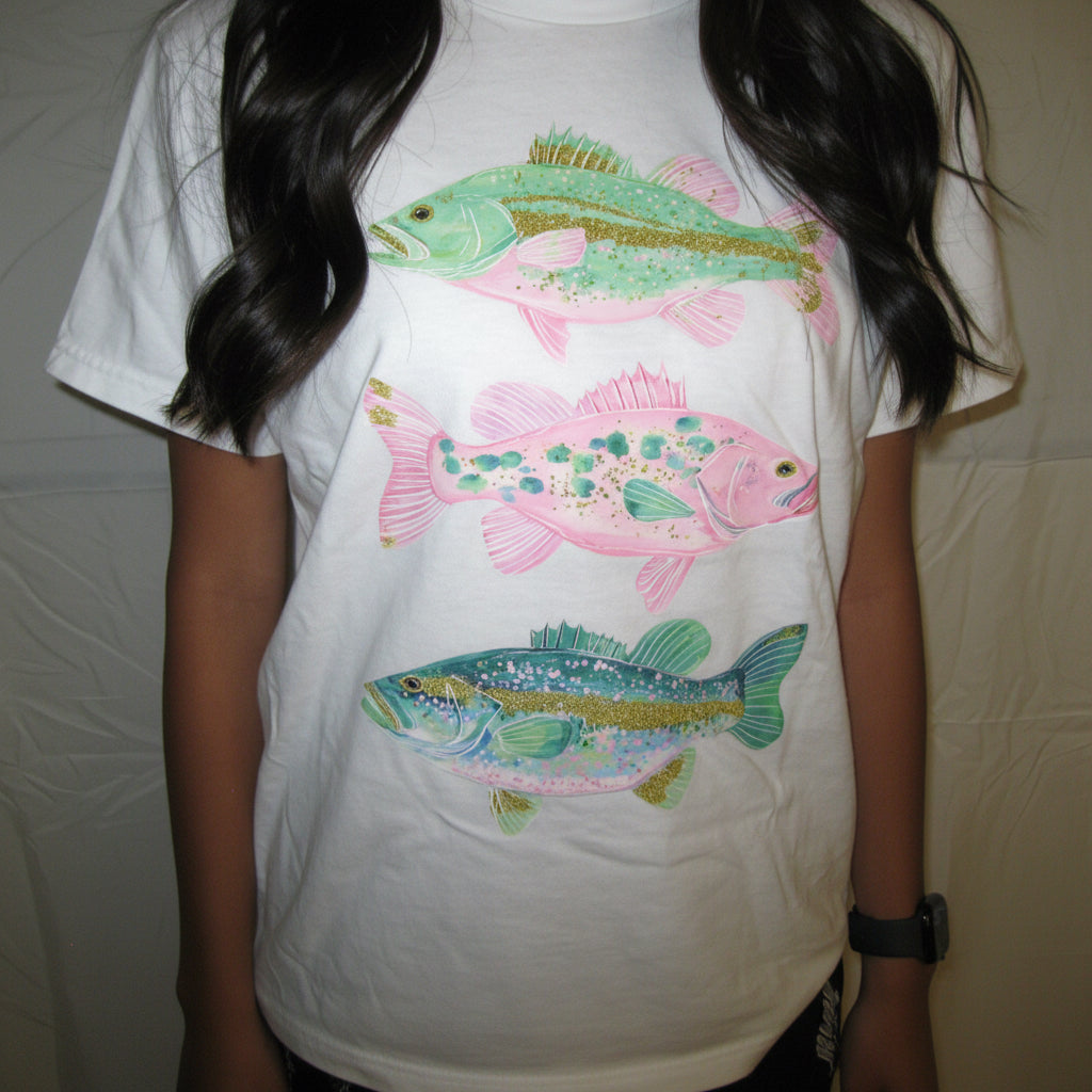 Fish Graphic Tee-Shirt