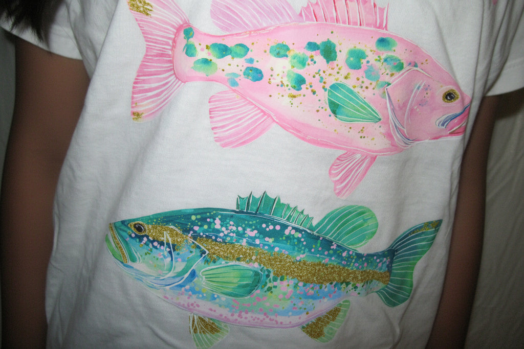 Fish Graphic Tee-Shirt