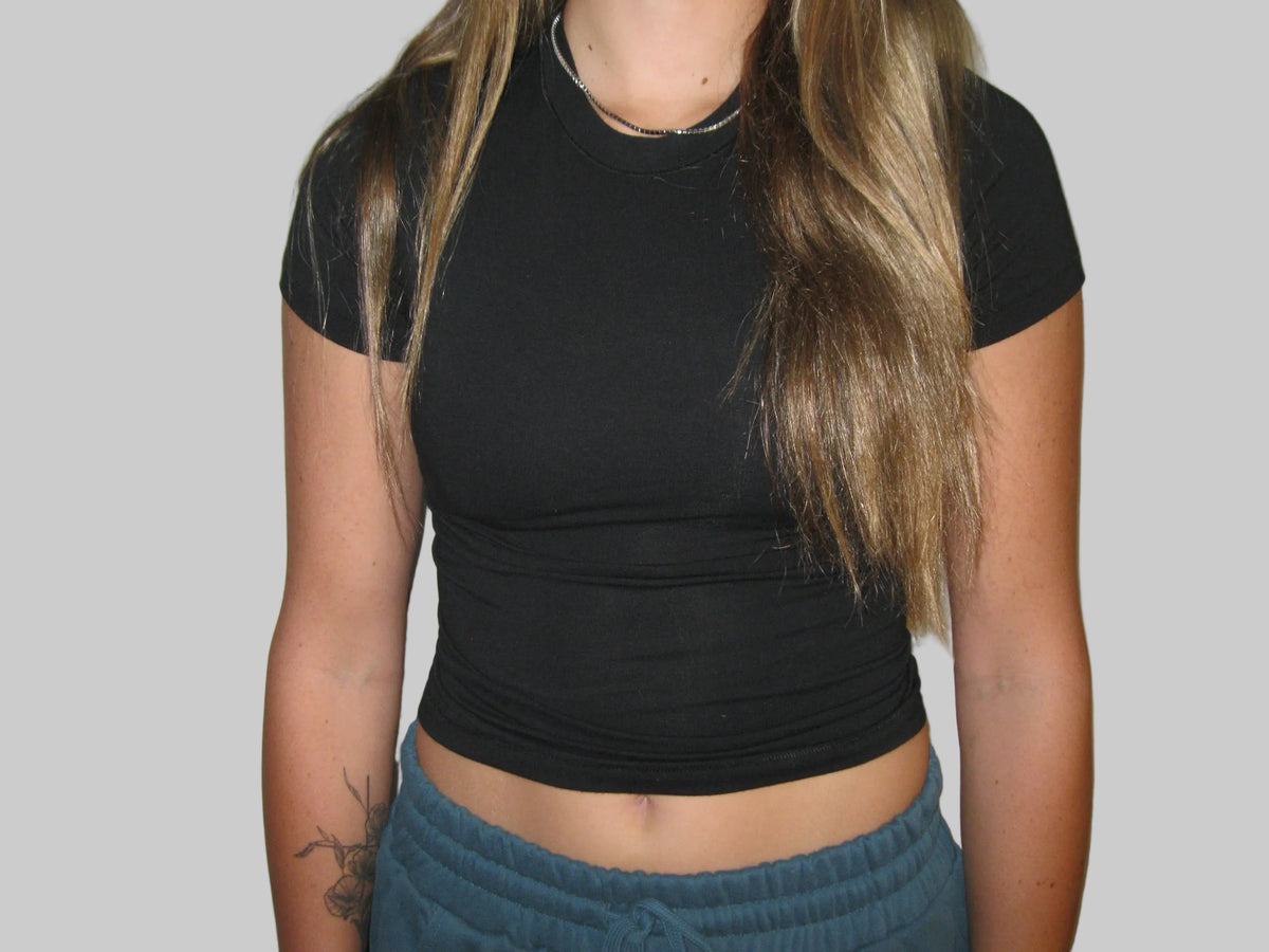 Women's Tight Basic Baby Tee-Shirt