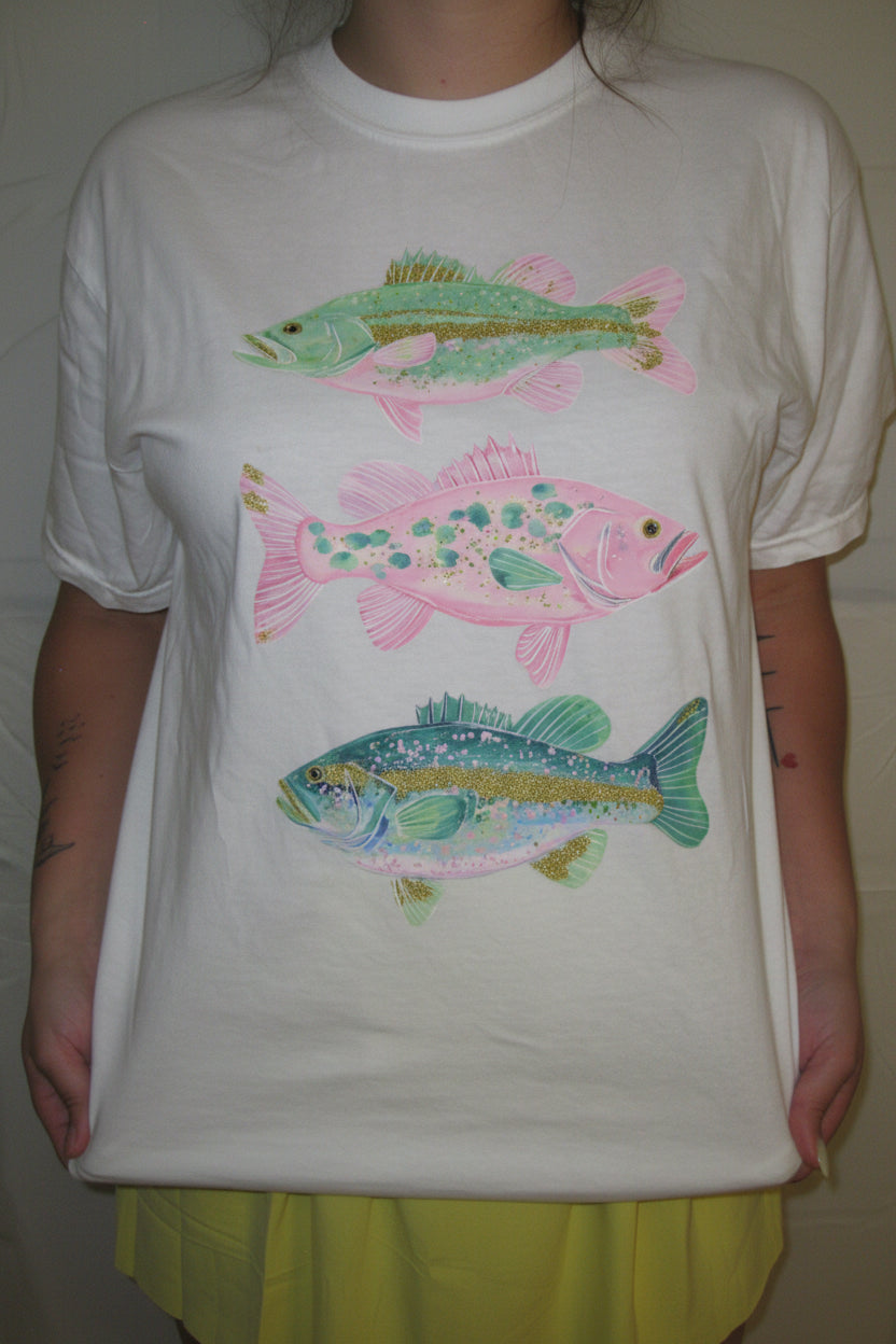 Fish Graphic Tee-Shirt