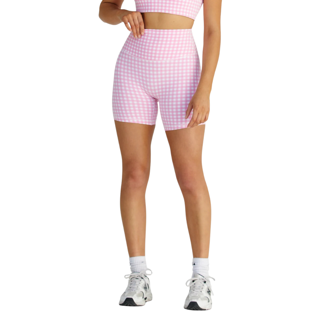 Pre-Order!!! Women's Gingham Print Athletic Shorts